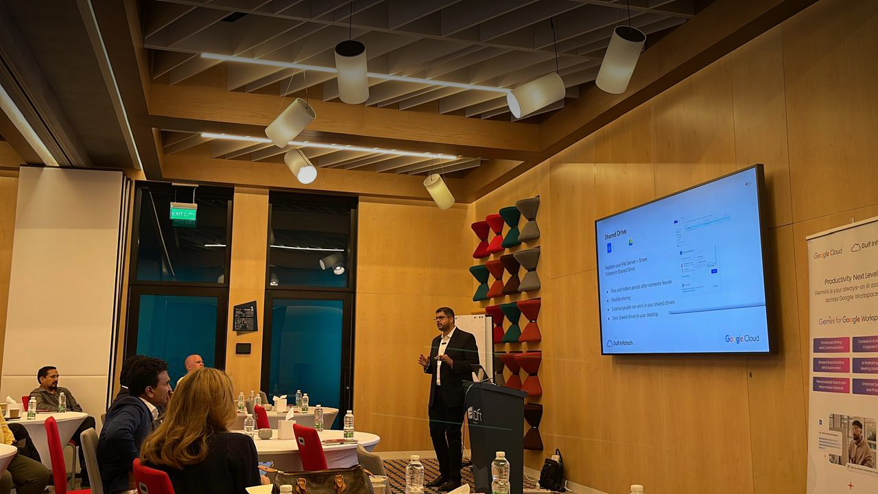 Enhancing Productivity with Google Workspace: A Successful Interactive Event at Aloft Hotel, Muscat